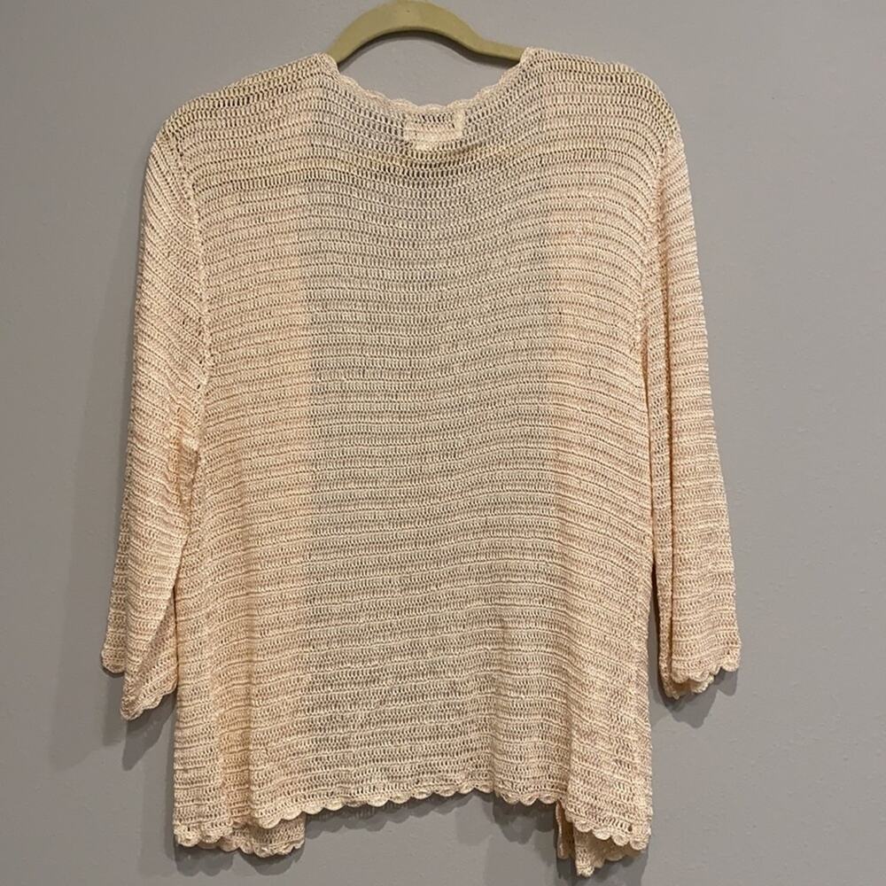 Crocheted Open Cardigan - Picture 4 of 4